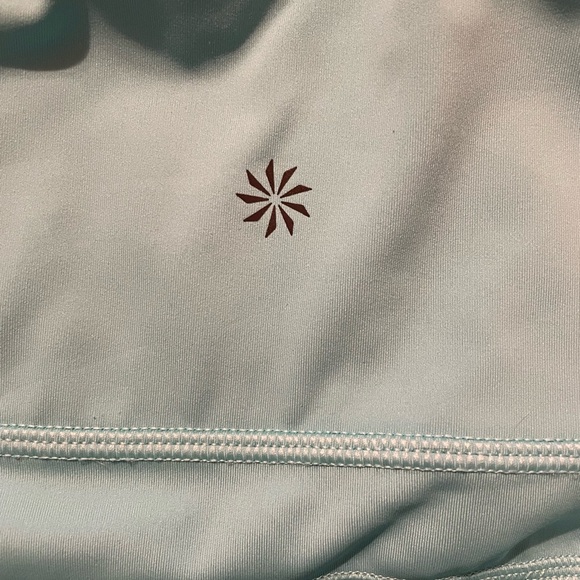 Athleta Womens Plus Size Ultimate Stash II Capri Leggings Turquoise Size 2x NWOT - Picture 3 of 5